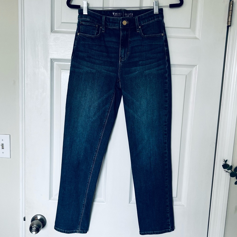 White House Black Market Straight Leg Jeans